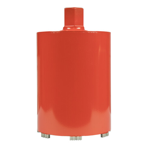 Eibenstock Diamant-Trocken-Bohrkrone 1¼", Ø 162 mm, 200 mm Nutzlänge, 7 Segmente