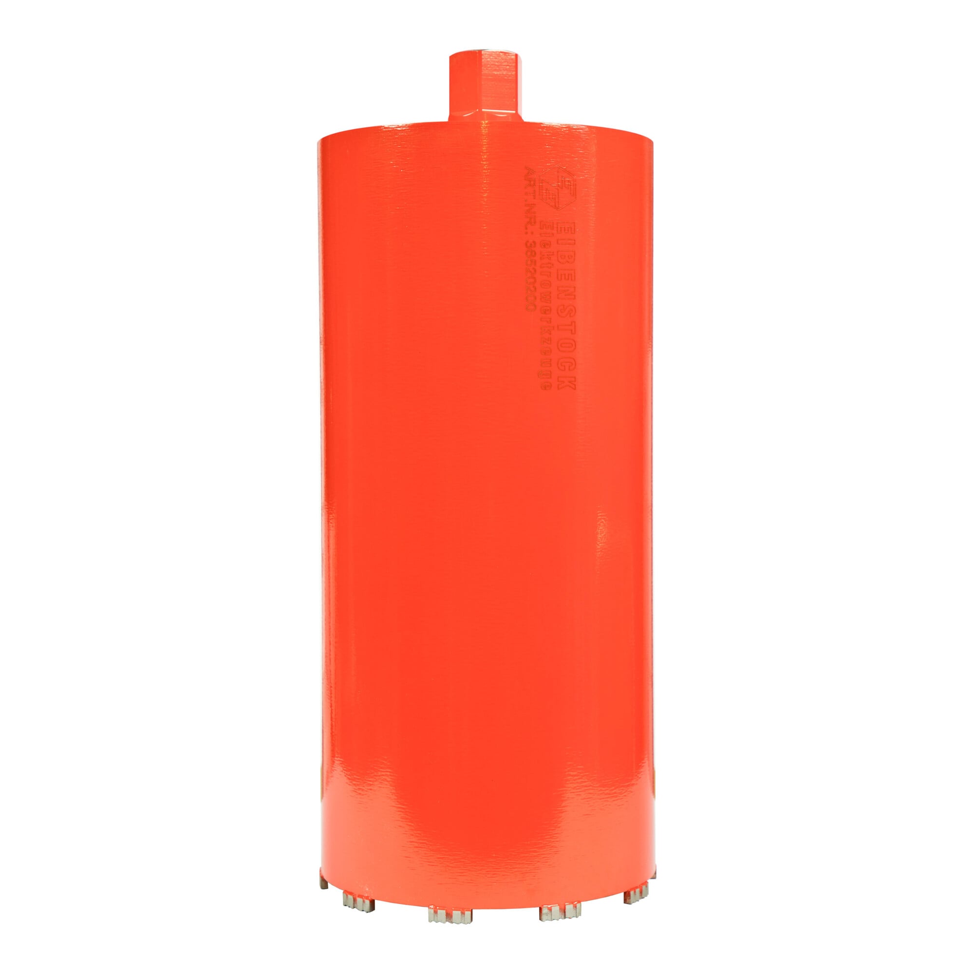 Eibenstock Diamant-Trocken-Bohrkrone 1¼", Ø 202 mm, 420 mm Nutzlänge, 10 Segmente