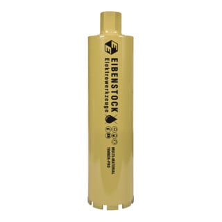 Eibenstock Diamant-Trocken-Bohrkrone Multi-Material TIMBER-PRO 1¼", Ø 102 mm, 350 mm Nutzlänge, 10 Segmente