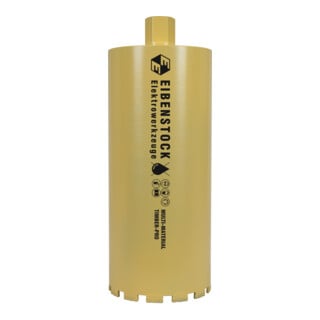 Eibenstock Diamant-Trocken-Bohrkrone Multi-Material TIMBER-PRO 1¼", Ø 162 mm, 350 mm Nutzlänge, 13 Segmente