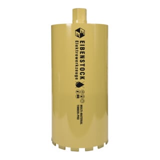 Eibenstock Diamant-Trocken-Bohrkrone Multi-Material TIMBER-PRO 1¼", Ø 182 mm, 350 mm Nutzlänge, 14 Segmente