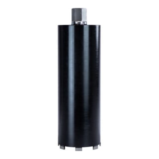 Eibenstock Diamant-Trocken-Bohrkrone -Softschlag- 1¼", Ø 132 mm, 350 mm Nutzlänge,7 Segmente