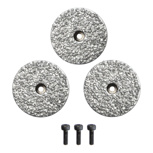 Eibenstock Hartmetall-Schleifteller Ø 44 mm (3er-Set)