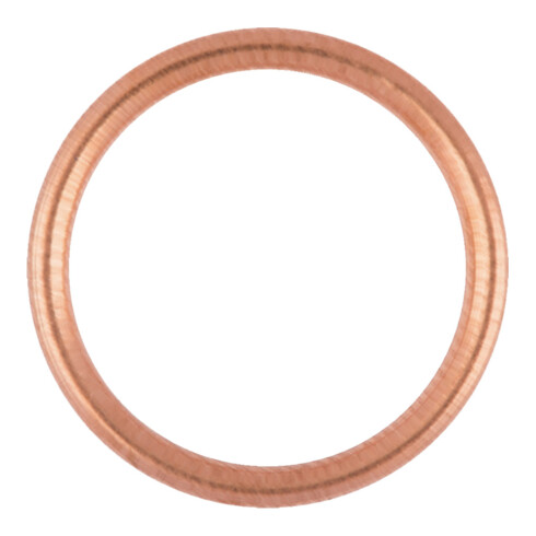 Eibenstock koperen ring 1 1/4 "