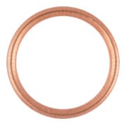 Eibenstock koperen ring 1 1/4 "