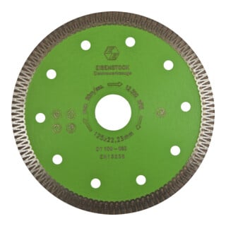 Eibenstock Platorello diamantato, Ø125mm, per rasatura a secco e a umido