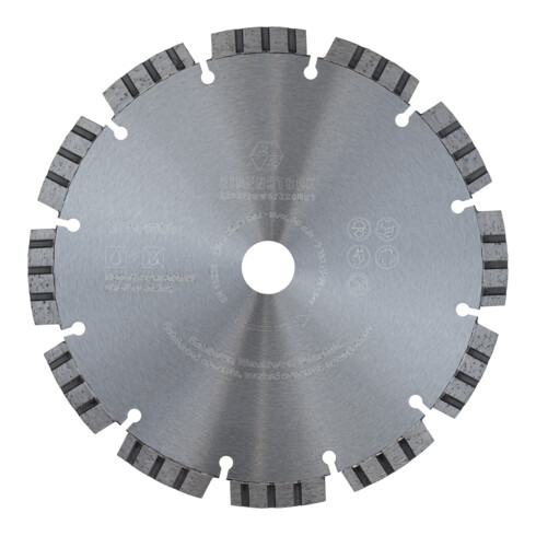 Eibenstock Platorello diamantato, per taglio a secco e a umido, Ø200mm