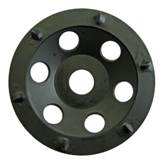 Eibenstock Platorello in PCD, nero, rotondo, Ø125mm, in PCD
