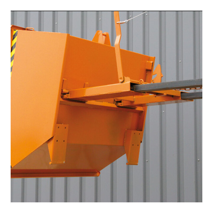 Eichinger Kippbehälter 2000 kg 1000 Liter enzianblau