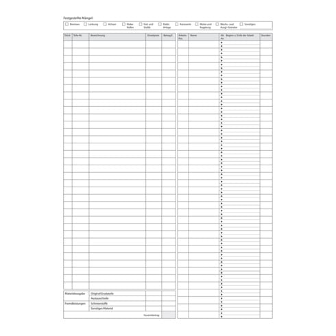 Eichner Arbeitskarten