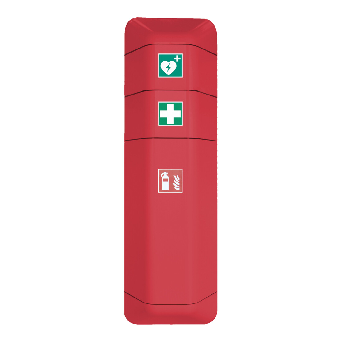 Eichner Aufsatz Defibrillator rot