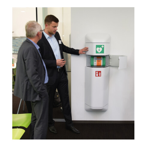 Eichner Aufsatz Defibrillator rot