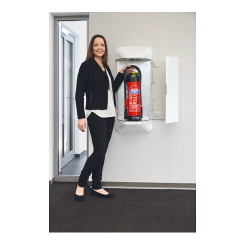 Eichner Aufsatz Defibrillator weiß