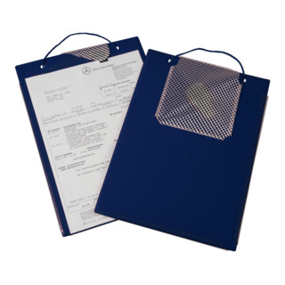 Auftragstasche Edge blau DIN A4 Auftragstasche Edge blau DIN A4