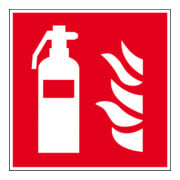 Eichner Brandschutzschild Feuerlöscher Alu