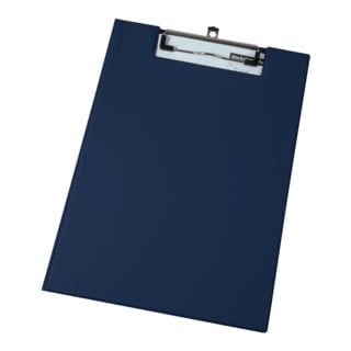 Eichner Cartella a clip, PVC A4 blu, non stampata