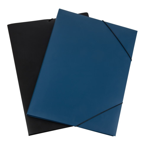 Eichner Chemises PP A3 + 3 rabats et élastique d’angle bleu