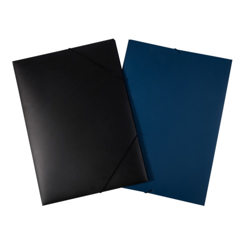 Eichner Chemises PP A3 + 3 rabats et élastique d’angle bleu