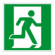 Eichner Fluchtwegsschild Fluchtweg - Notausgang Alu-1