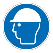Eichner Gebotsschild Kopfschutz benutzen PVC