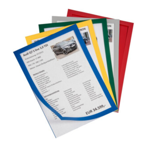 Eichner Intercalaires pour porte-prix DIN A4 rouge vif