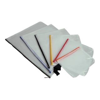 Eichner Jeu de pochettes à fermeture à glissière en plastique 6 pcs.