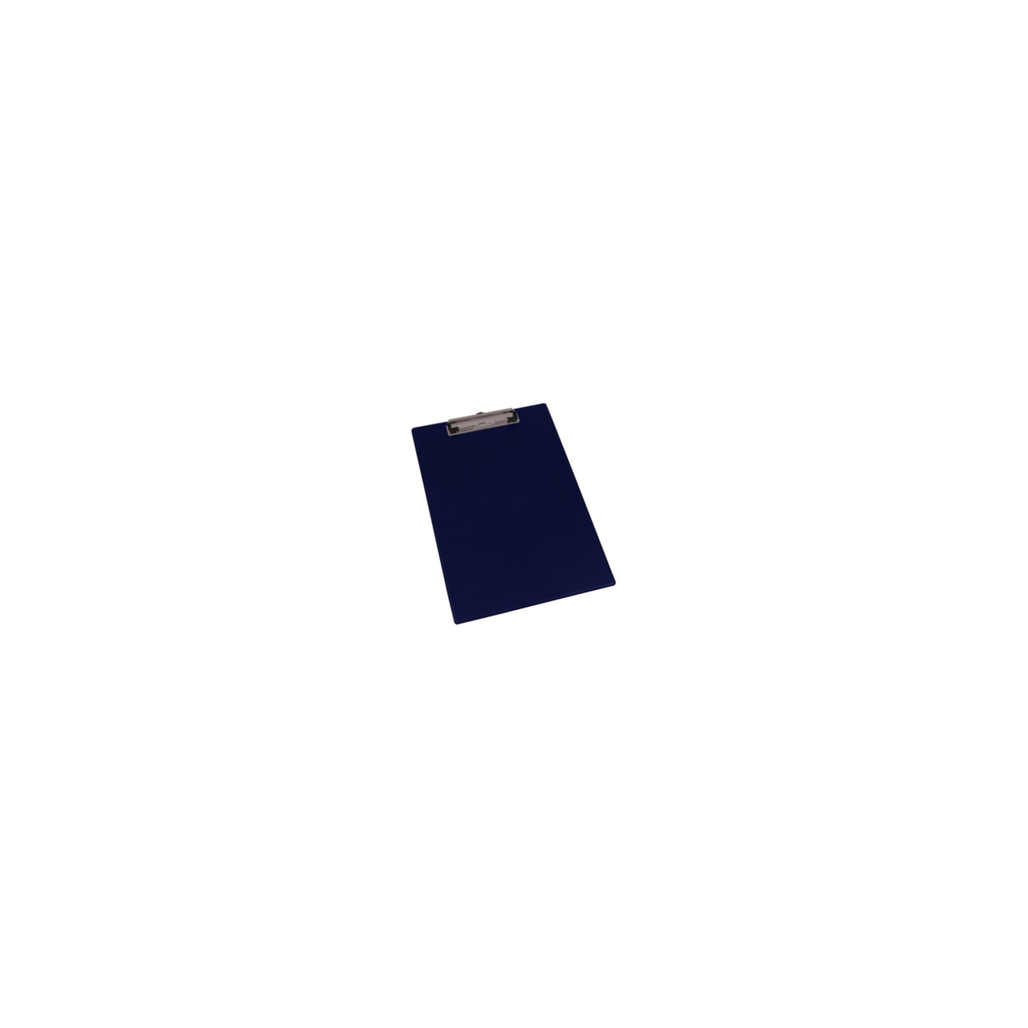 Eichner Klemmbrett A4, blau, Format 232x338 mm + Blockklammer und Öse