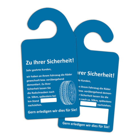 Eichner Kundendienst-Spiegelanhänger