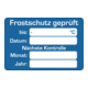 Eichner Kundendienstaufkleber, Text: Frostschutz-1