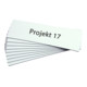 Eichner Magnet Lagerschild 0,85 mm Farbe: weiß 20 x 100 mm