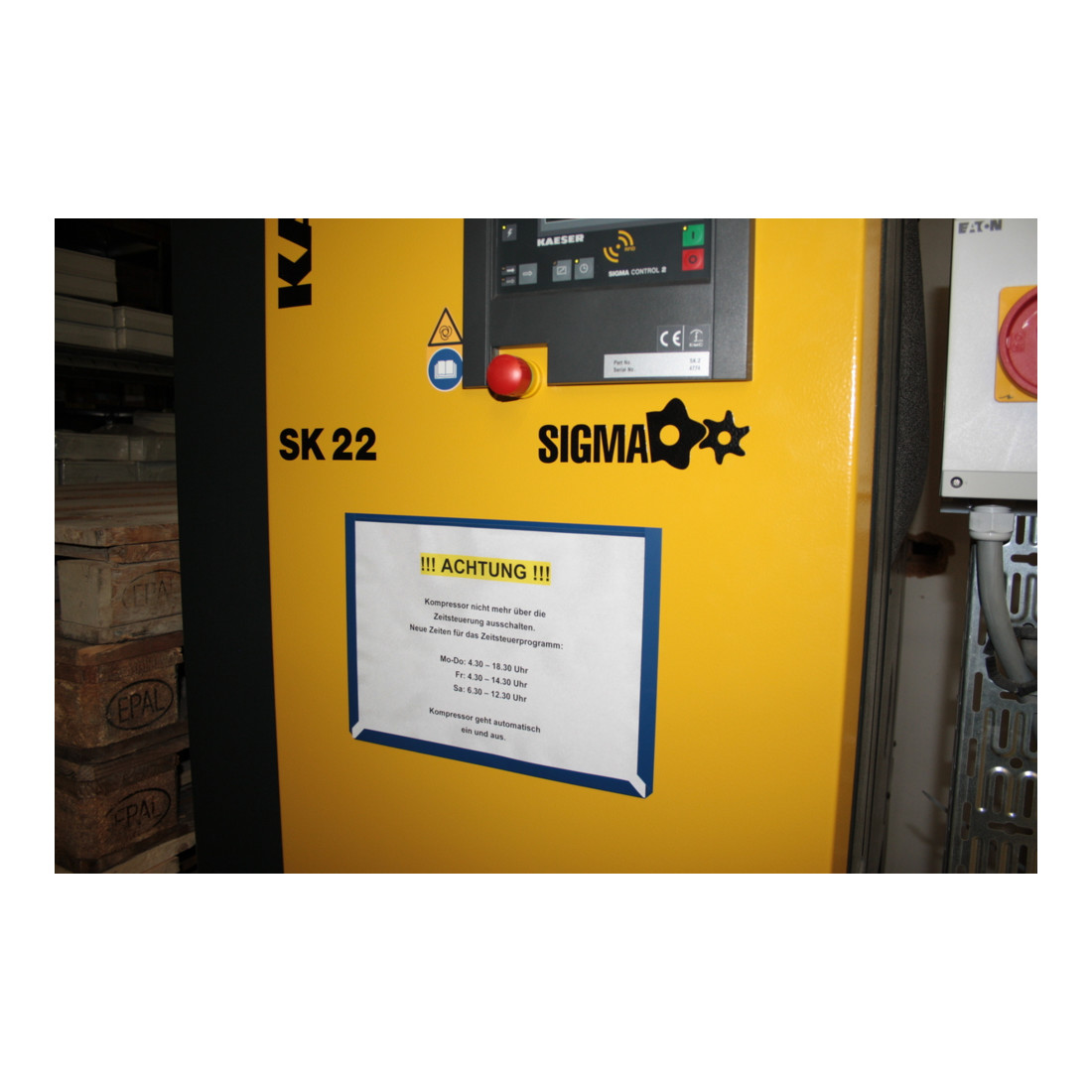 Eichner Magnet-Sichttasche aus Hart-PVC DIN A4 quer