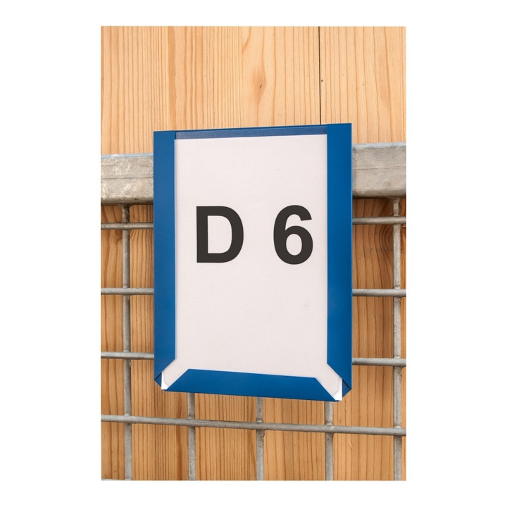 Eichner Magnet-Sichttasche aus Hart-PVC DIN A4 quer, rot