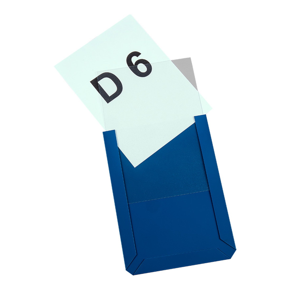 Eichner Magnet-Sichttasche aus Hart-PVC DIN A6