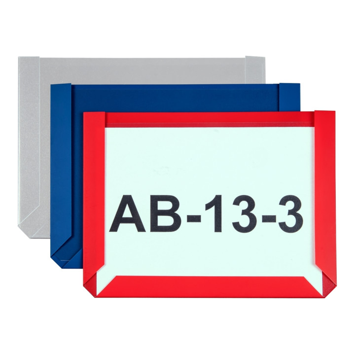 Eichner Magnet-Sichttasche aus Hart-PVC DIN A6 quer 154 x 114 x 3 mm transparent
