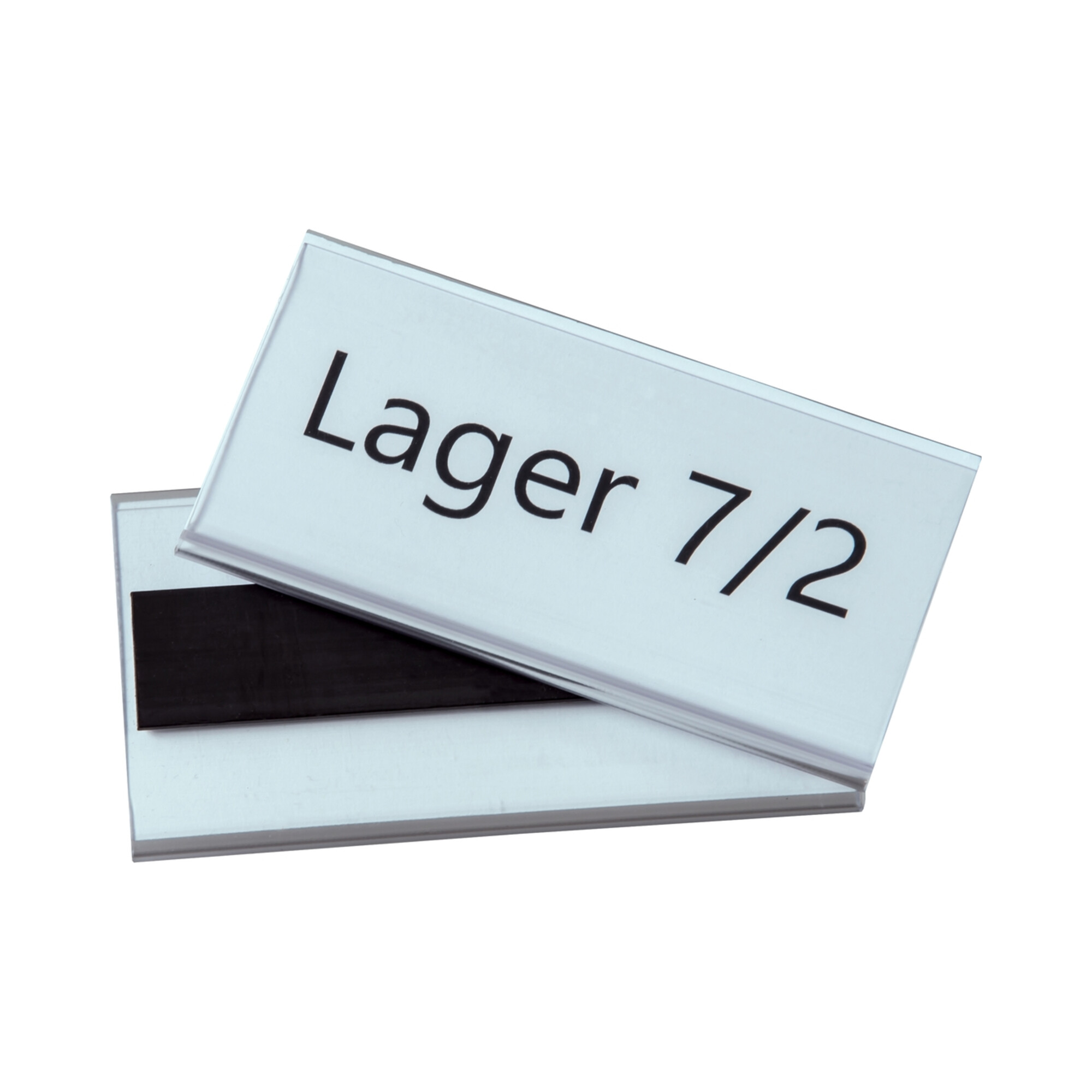 Eichner Magnetische Etikettenhalter aus PVC 54 x 100 mm