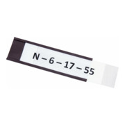 Eichner Magnetisches C-Profil + Papiereinlage + transparenter Klarsichtfolie  30 mm x 50 m