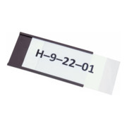 Eichner Magnetisches C-Profil + Papiereinlage + transparenter Klarsichtfolie 50 x 100 mm