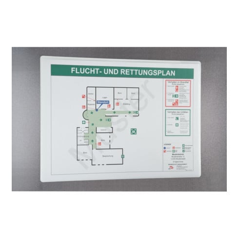 Eichner Magnettasche DIN A3 mit Dreiecklasche, k