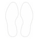 Eichner Marquage au sol Empreinte pied gauche + droit-1