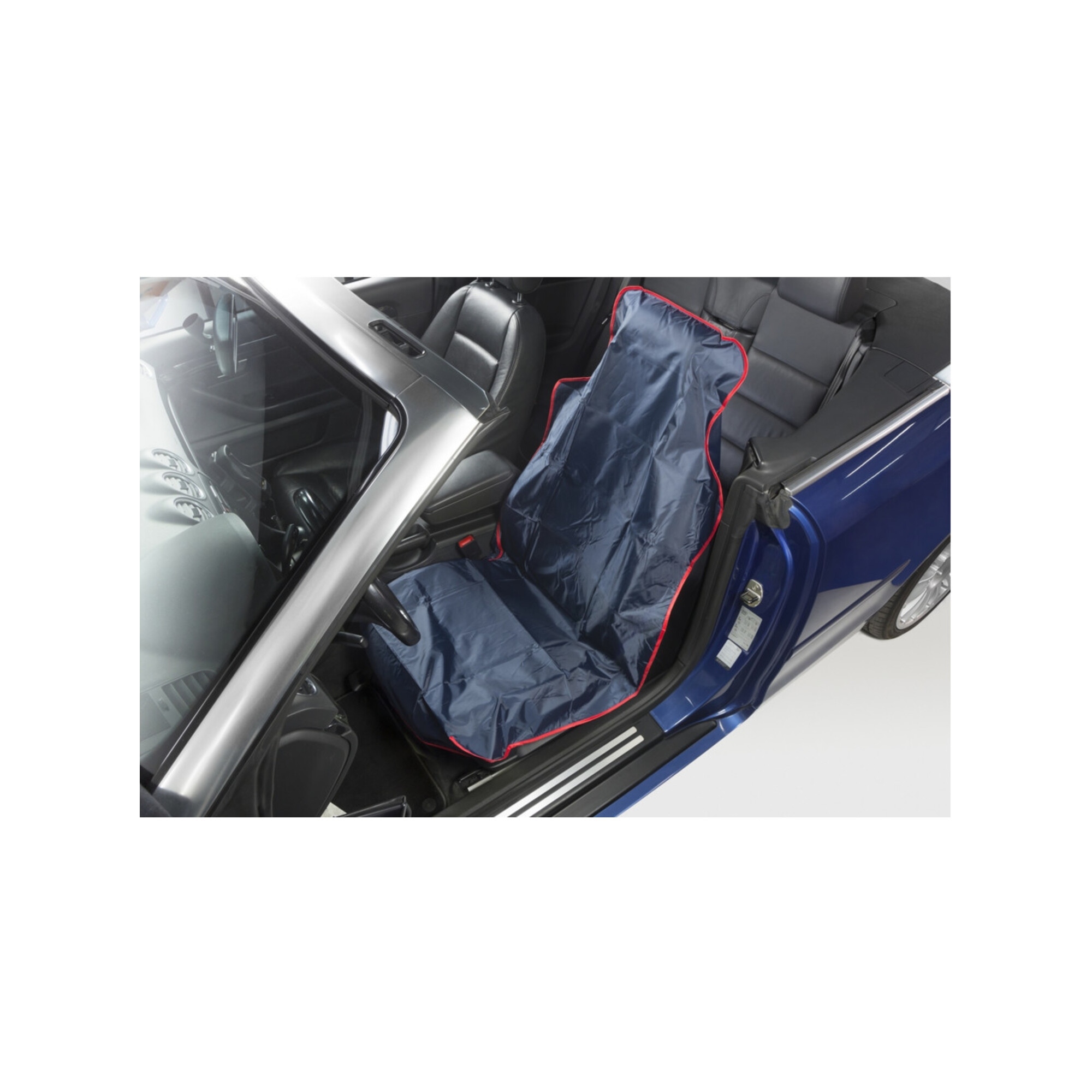Eichner Nylon-Sitzschoner blau, Format: 75,5 x