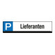 Eichner Parkplatz-Reservierungsschild Lieferanten-1