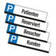 Eichner Parkplatz-Reservierungsschild Lieferanten-3