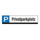 Eichner Parkplatz-Reservierungsschild Privatparkplatz-1