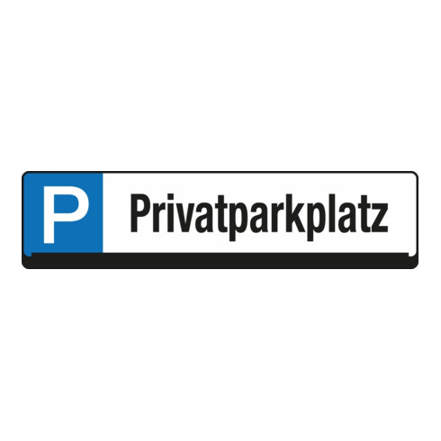 Eichner Parkplatz-Reservierungsschild Privatparkplatz