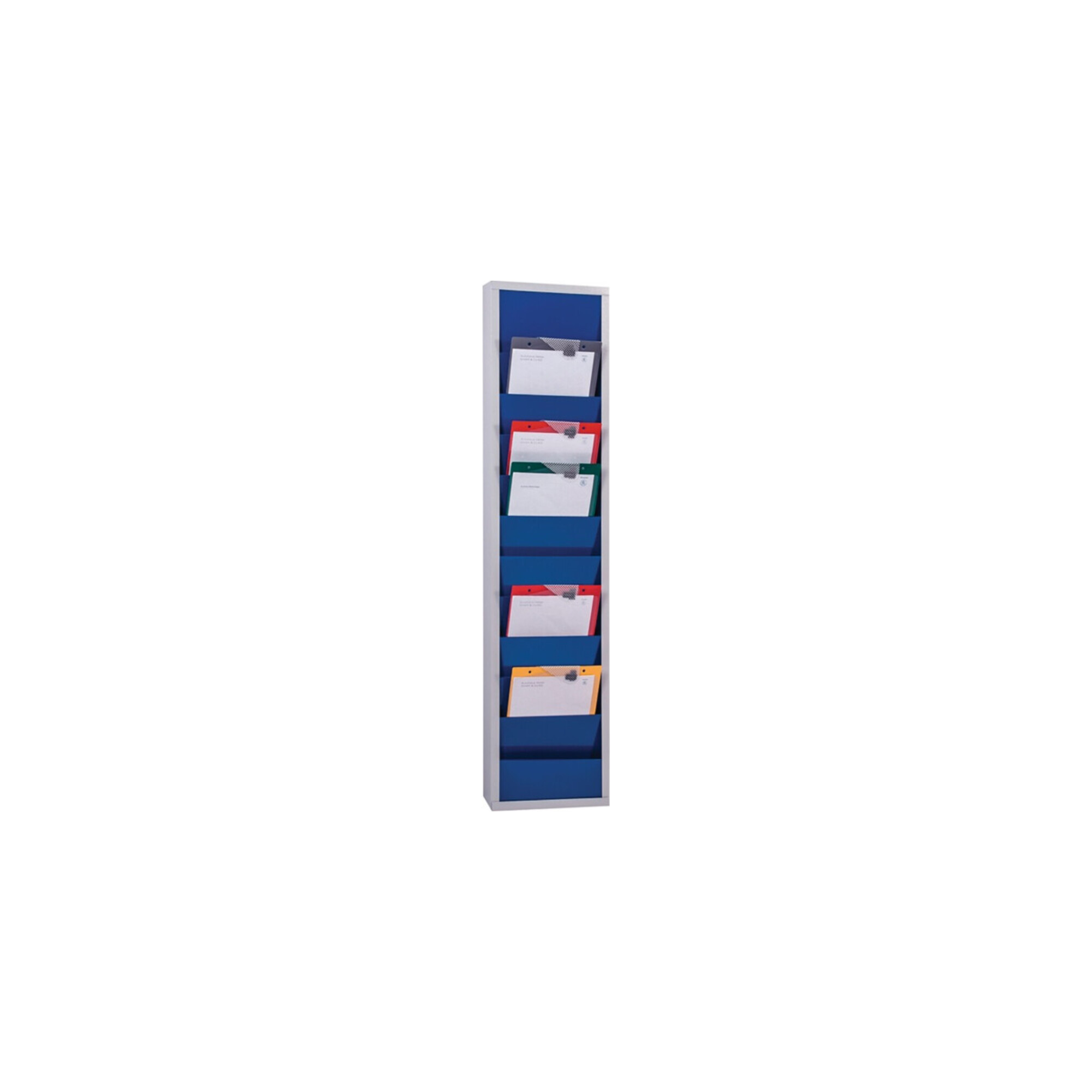 Eichner Planungstafel A4 aus Metall 315 x 1.280 mm blau