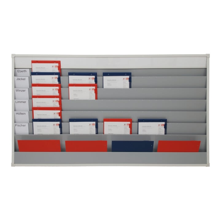 Eichner Planungstafel A4 für den Werkstattbereich 6 Schienen 1580 x 900 x 78 mm