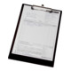 Eichner Plaques à pince PVC noires, 23,2 × 33,8 cm, 5 pcs-1