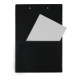 Eichner Plaques à pince PVC noires, 23,2 × 33,8 cm, 5 pcs