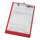Eichner Plaques à pince PVC rouges, 23,2 × 33,8 cm, 5 pcs.-1
