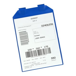 Eichner Pochette magnétique pour documents DIN A4